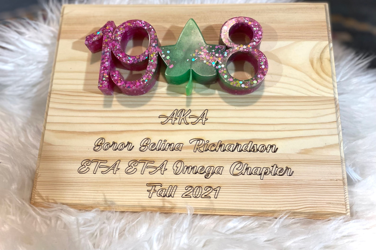 Alpha Kappa Alpha Desk/wall Sign Etsy