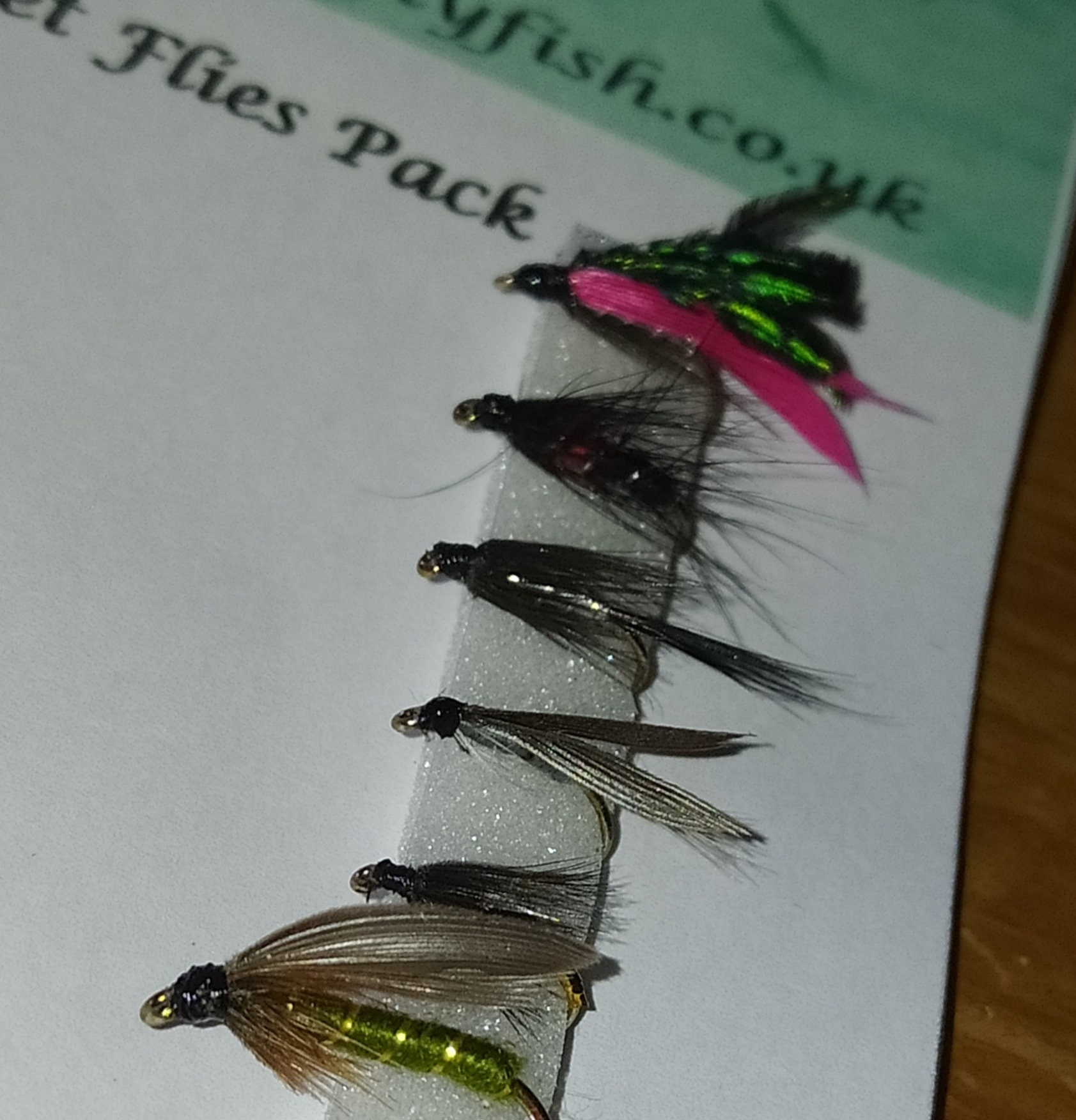 Classic Wet Trout Flies Pack of 8 No.2 Size 10 14 hook Etsy