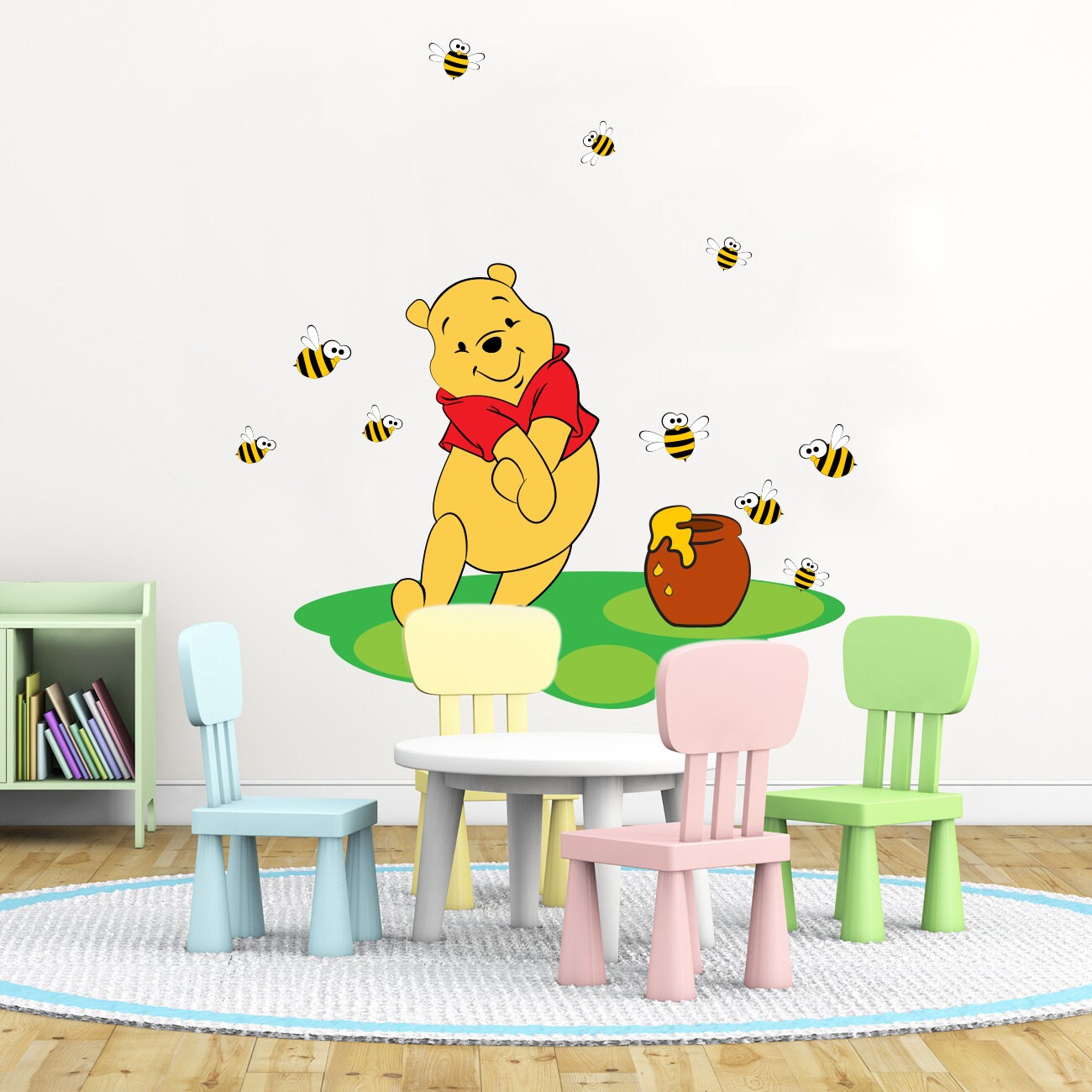 Winnie der Pooh Wandtattoo Winnie Wandtattoo Winnie Etsy