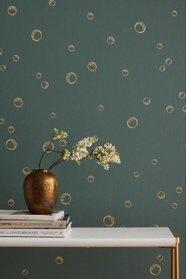 Bubble Wall Decals Vinyl Wall Decals Bubble Wall Decal Set Etsy