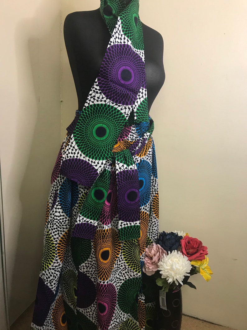 African print long skirt Wax print skirt 2pce ankara skirt Multi coloured skirt Ankara maxi skirt Ankara skirt