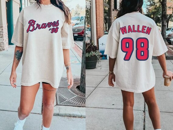 98 Braves Song Shirt, MORGAN WALLEN shirt, Braves… - image 1