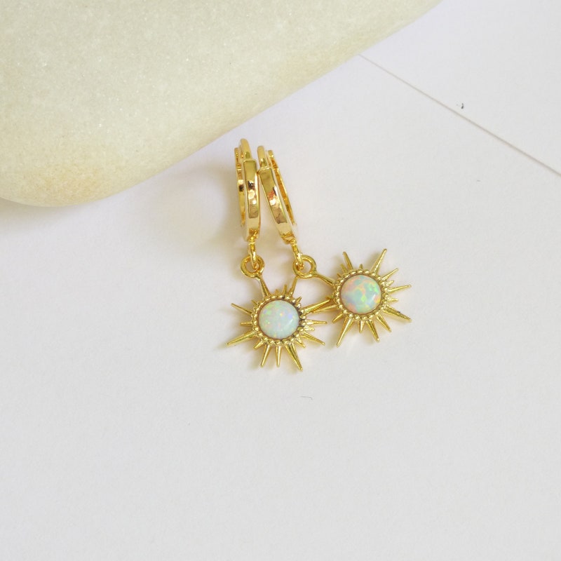 Sunshine Hoop Earrings main image 0