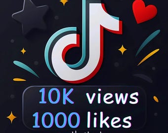 10K+ TikTok Real Views & 1,000+ Likes Growth Strategy: Instant Profile Boost