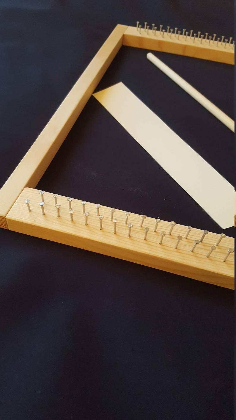 Wooden Weaving Loom Frame Loom Weaving Set Weaving Loom Kit Etsy