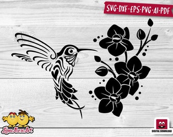 Download Hummingbird Svg Etsy