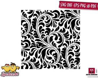 Download Floral Pattern Svg Etsy