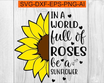 Free Free Sunflower Svg Etsy 779 SVG PNG EPS DXF File