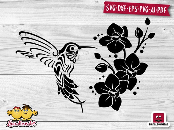 Free Free 185 Flower Hummingbird Svg Free SVG PNG EPS DXF File