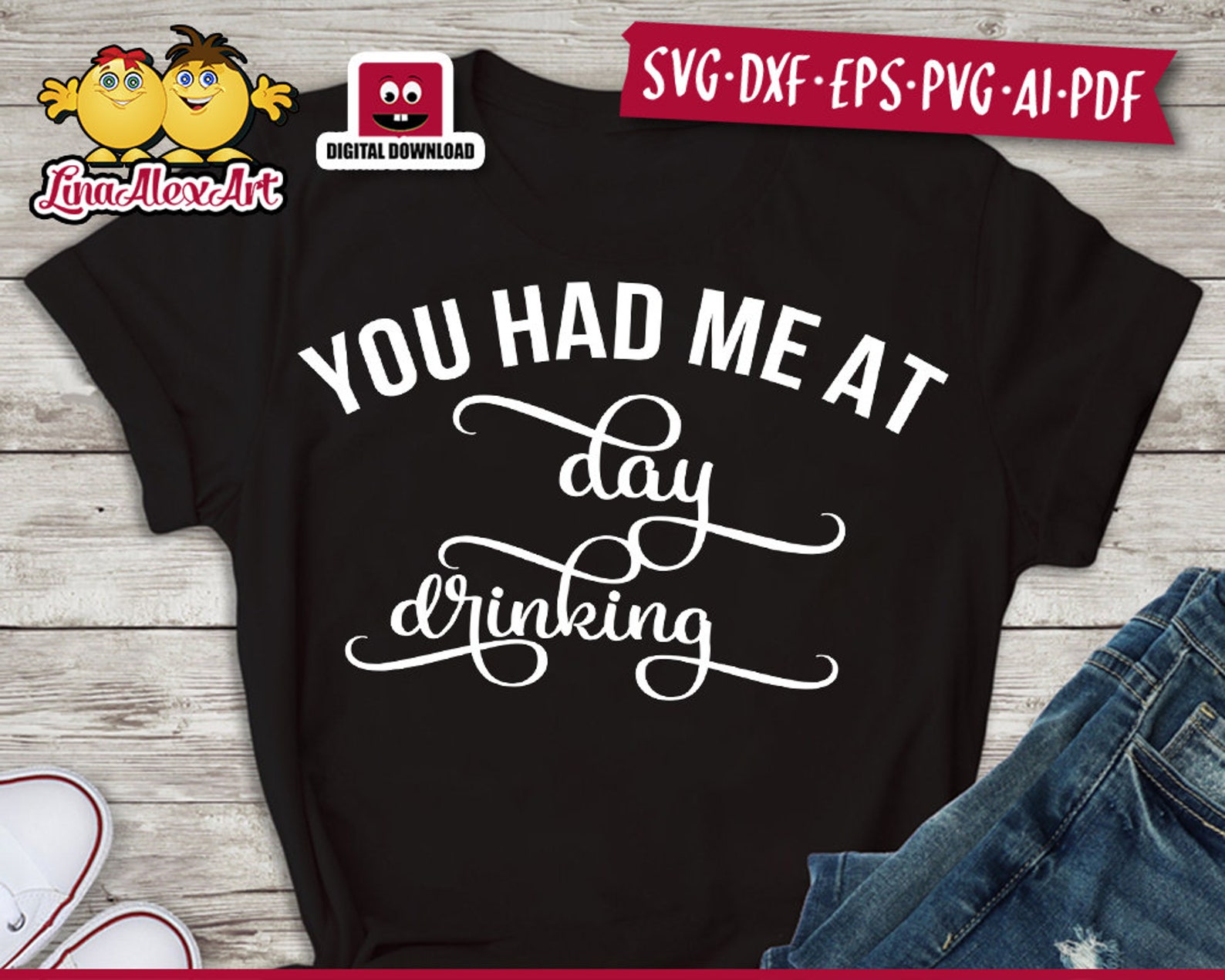 You Had Me At Day Drinking Svg Drink Svg Quote Svg Cut File Etsy