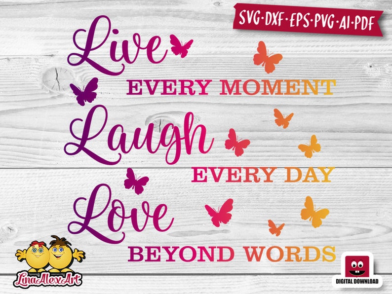 Free Free 122 Live Laugh Love Svg Free SVG PNG EPS DXF File