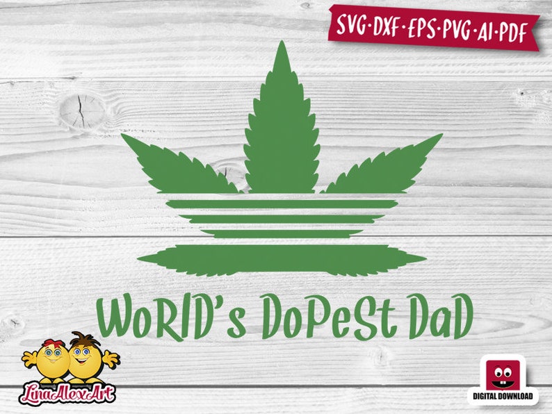 Download World's dopest dad Svg cut file digital file digital | Etsy