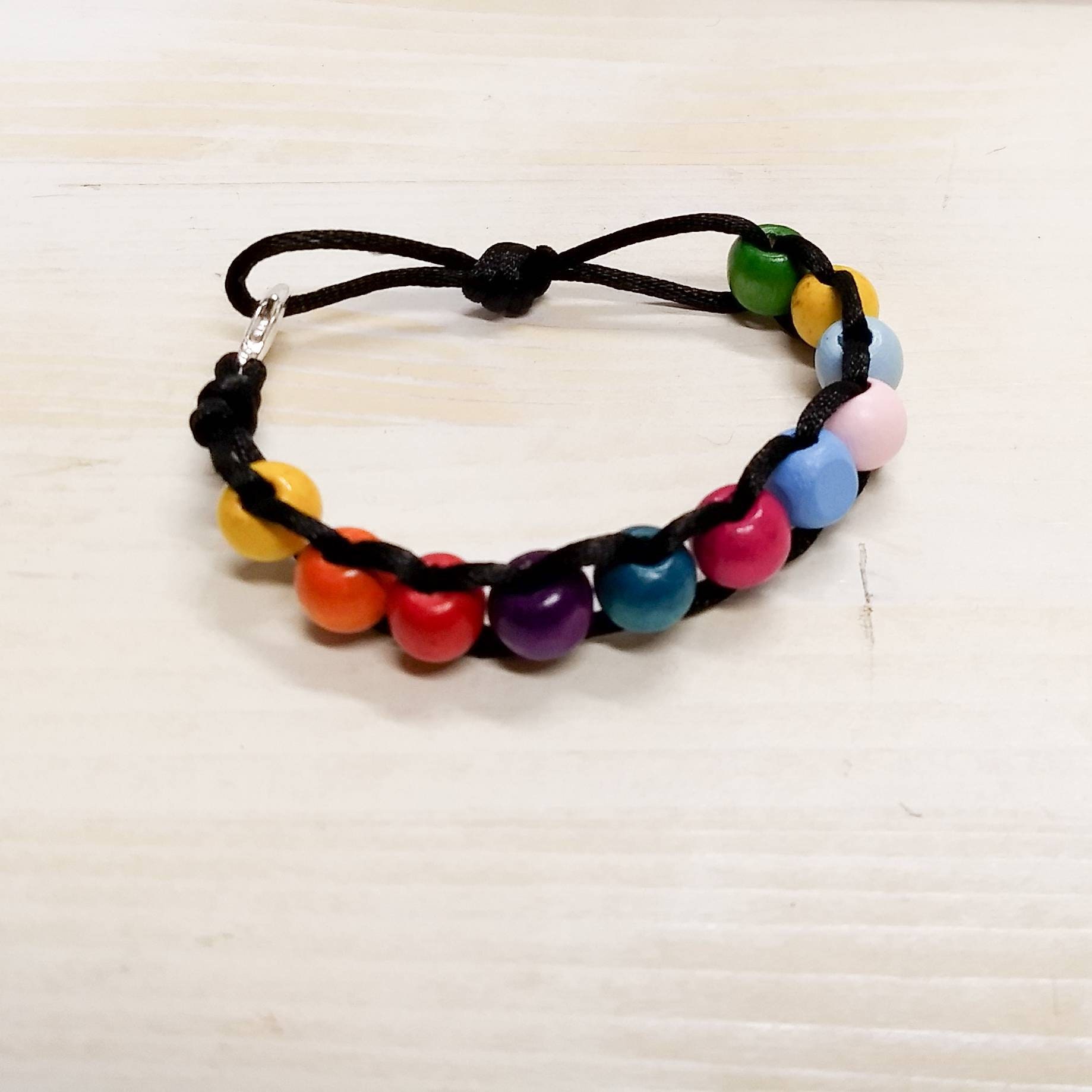 Anxiety bracelet fidget beaded rainbow bracelet fidget Etsy