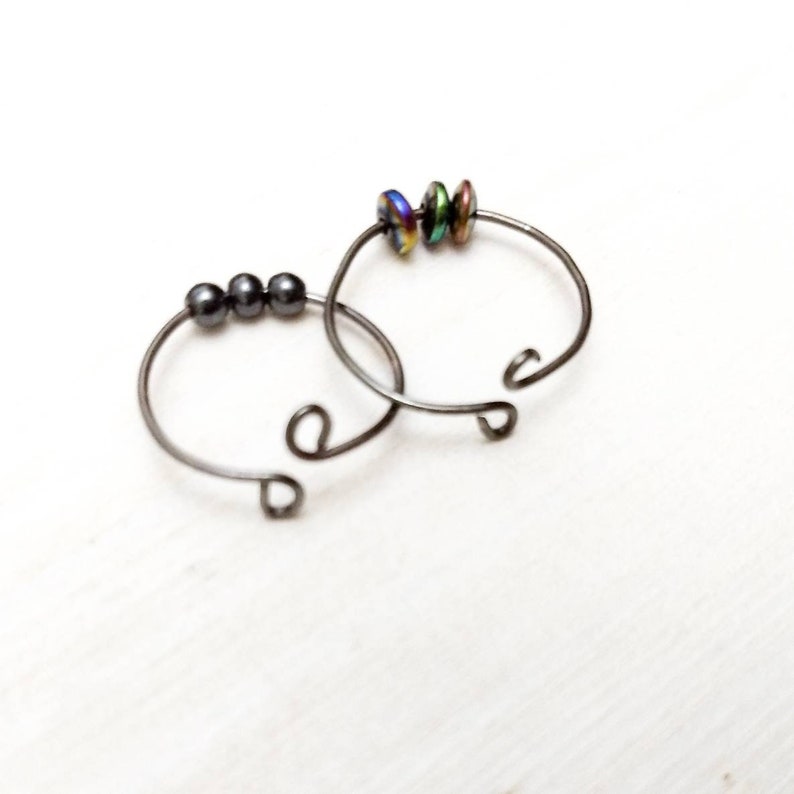 Personalized Anxiety Ring Fidget Ring for Kids Stress Relief Etsy