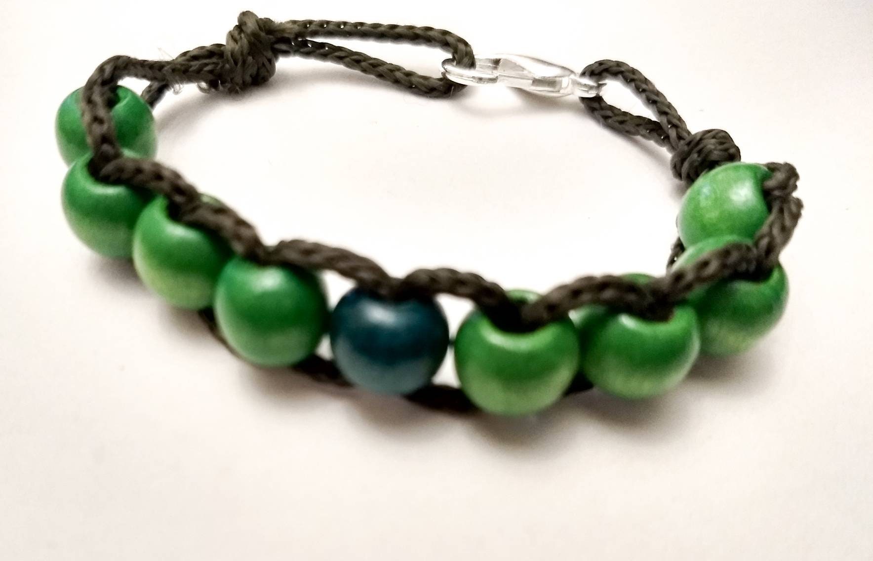 Fidget Bracelet for Anxiety With Wooden Beads Sensory Fidget Etsy