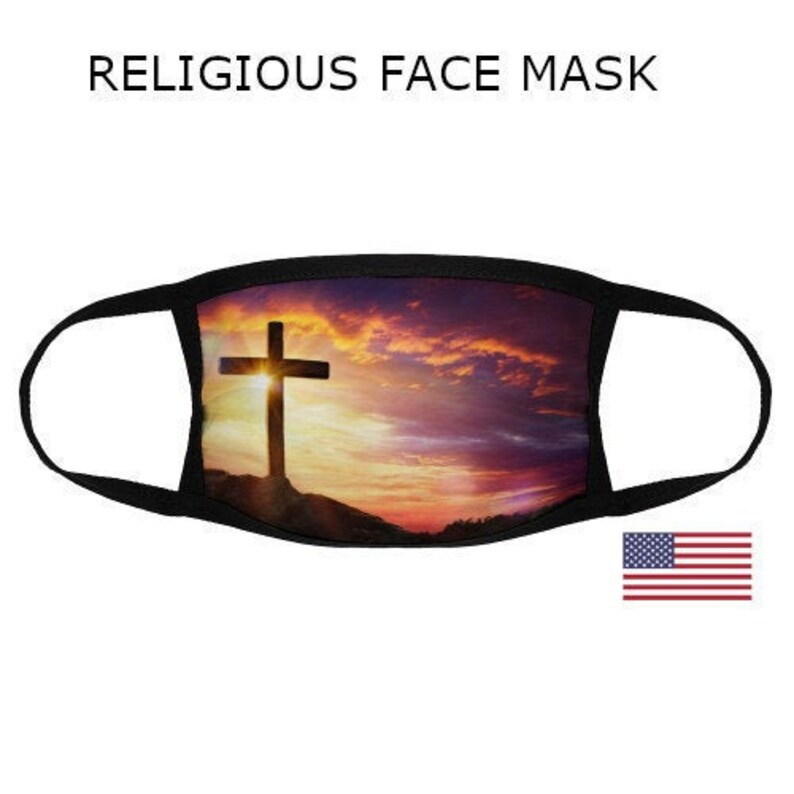 Religious Face Mask Washable Masks for Church Faith Mask Etsy