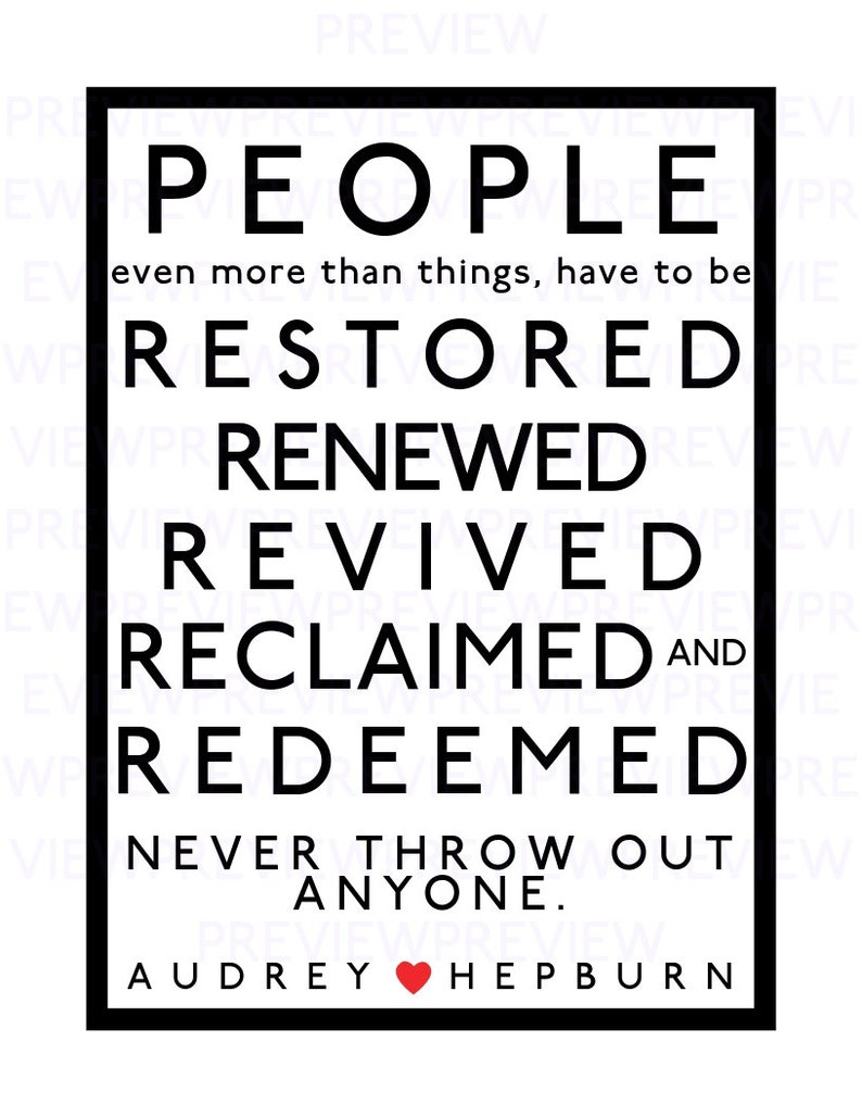 audrey hepburn quote print download digital printable etsy