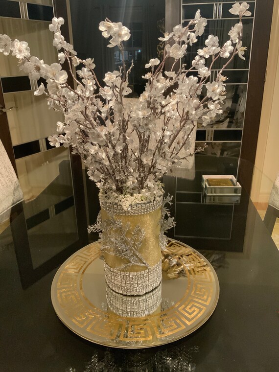 tall christmas floral arrangements