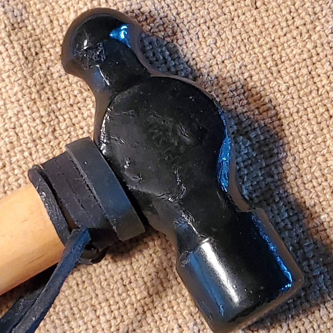 Ball Pein / Ball Peen Hammer Handle Walking Stick / Cane FREE Etsy