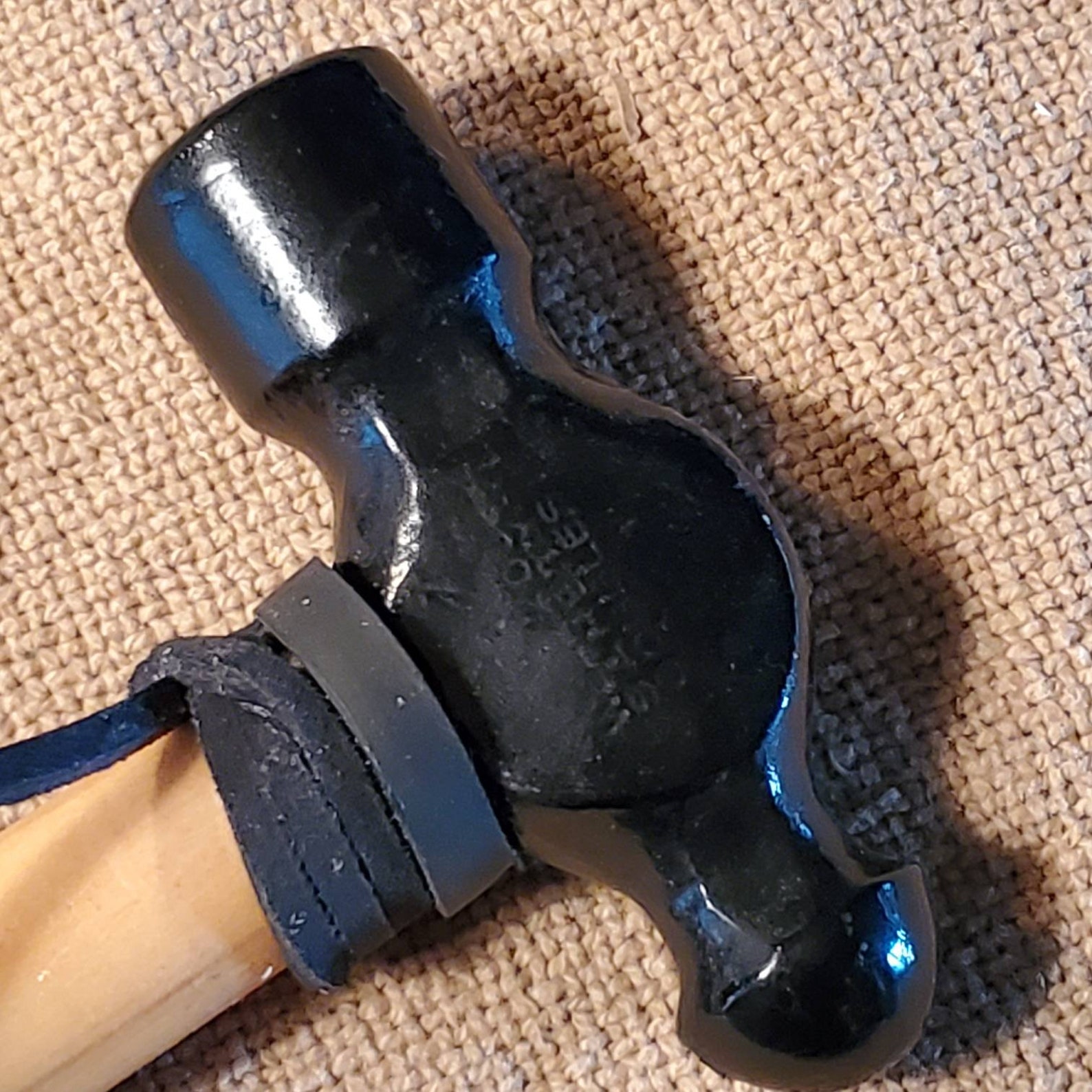 Ball Pein / Ball Peen Hammer Handle Walking Stick / Cane FREE Etsy