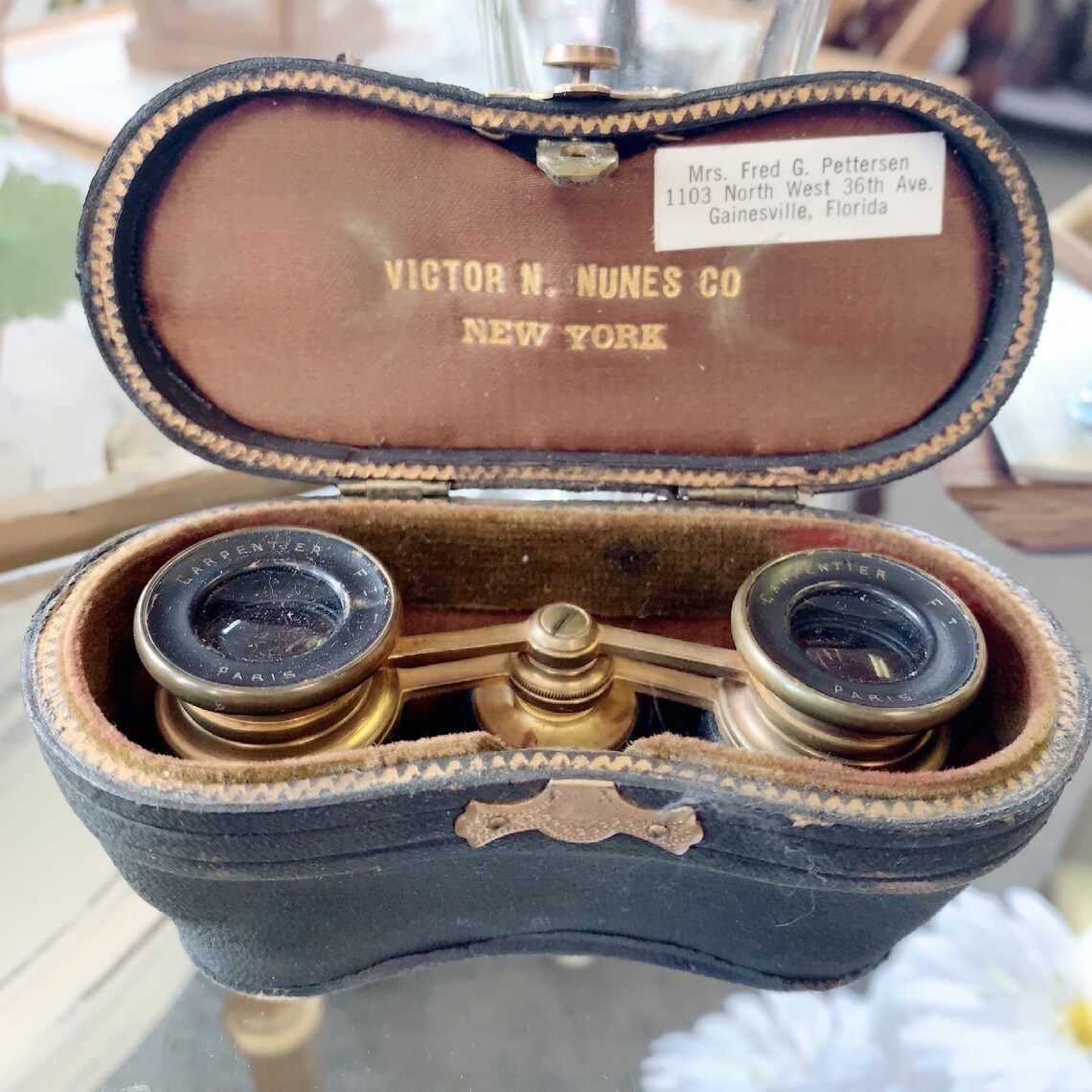 Antique Opera Binoculars Carpentier Paris early 1900s Etsy