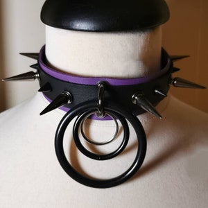 Make your own Pixie pie spikey collar choker  - vegan grunge pastel gothic accessory