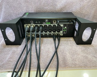 All New!  Rack Ears, Pair, Recess OR Flush Mount, for Mackie DL16S Digital Mixer