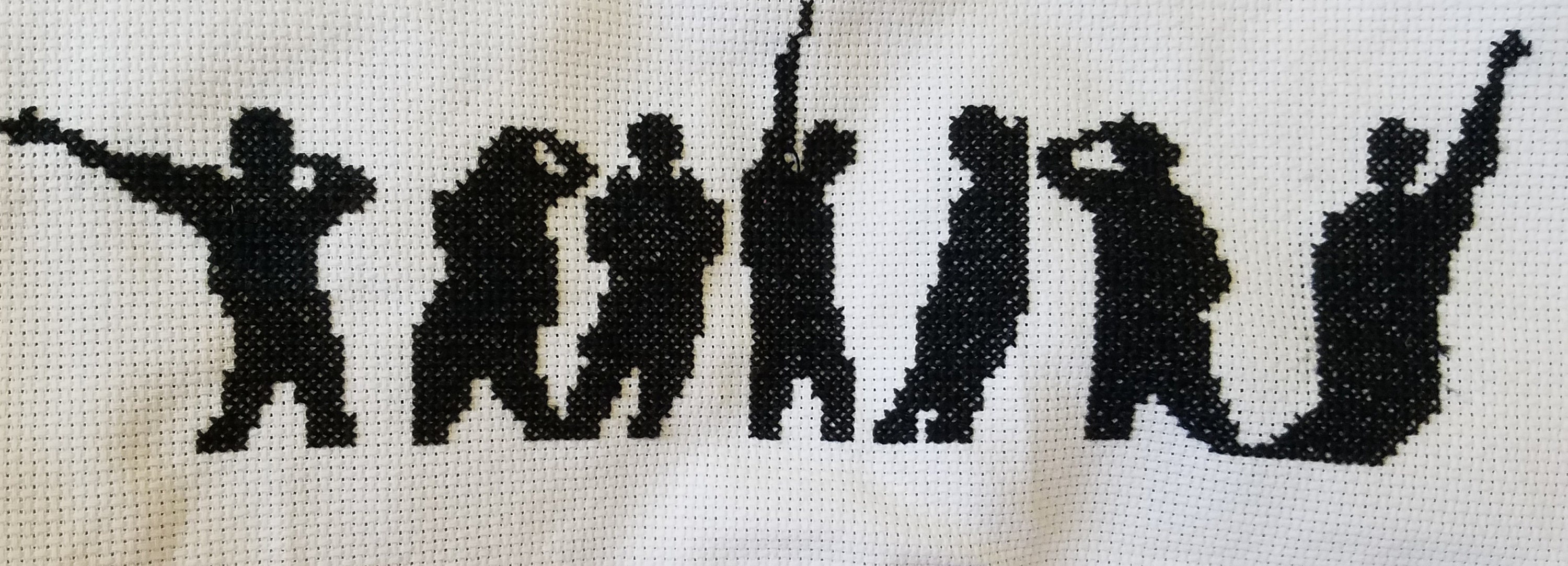 Bts Dynamite Silhouette Cross Stitch Pattern Etsy