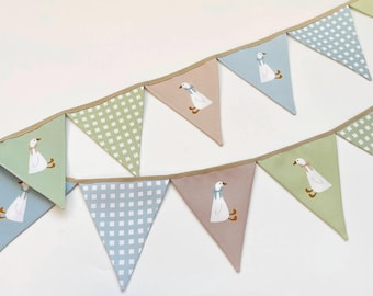 One Silly Goose babyshowerslinger 1e verjaardag, slinger banner kinderkamerdecoratie