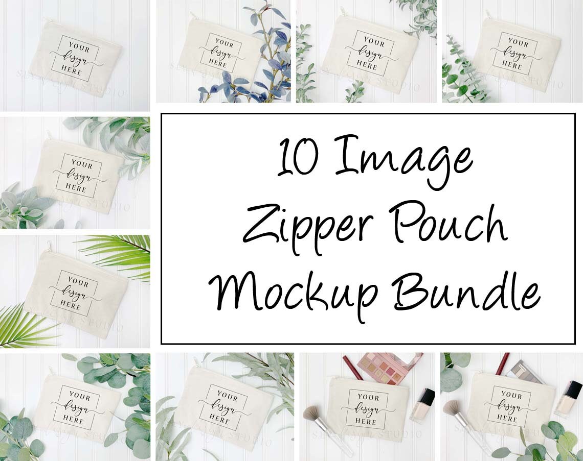 sublimation zipper pouch