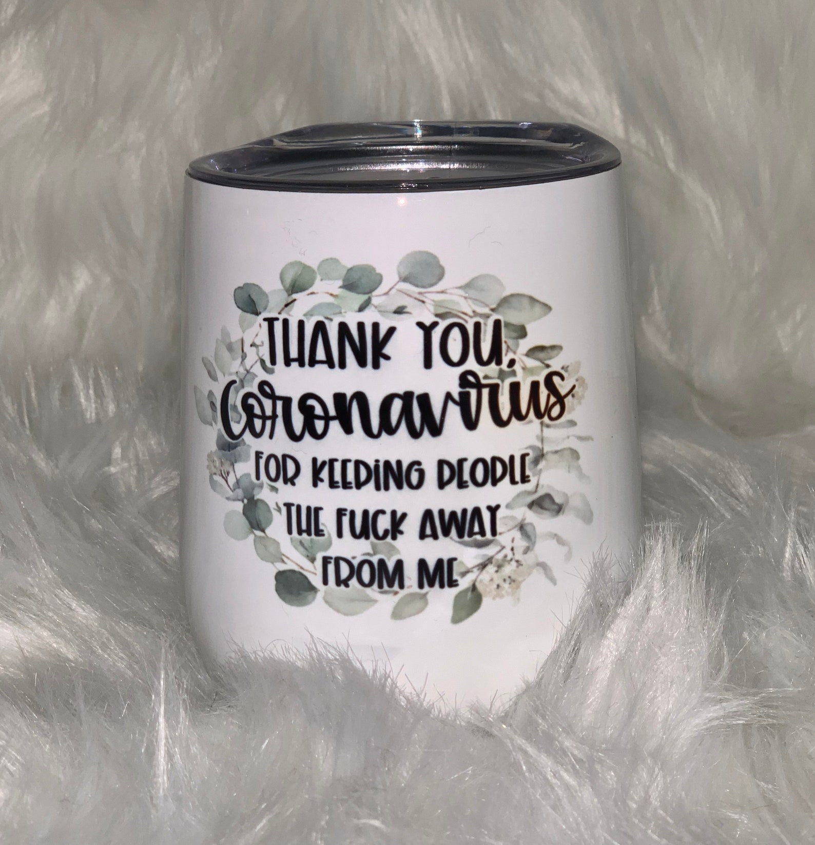 Sublimation Wine Tumbler with Lid. Stemless Wine Tumbler Etsy