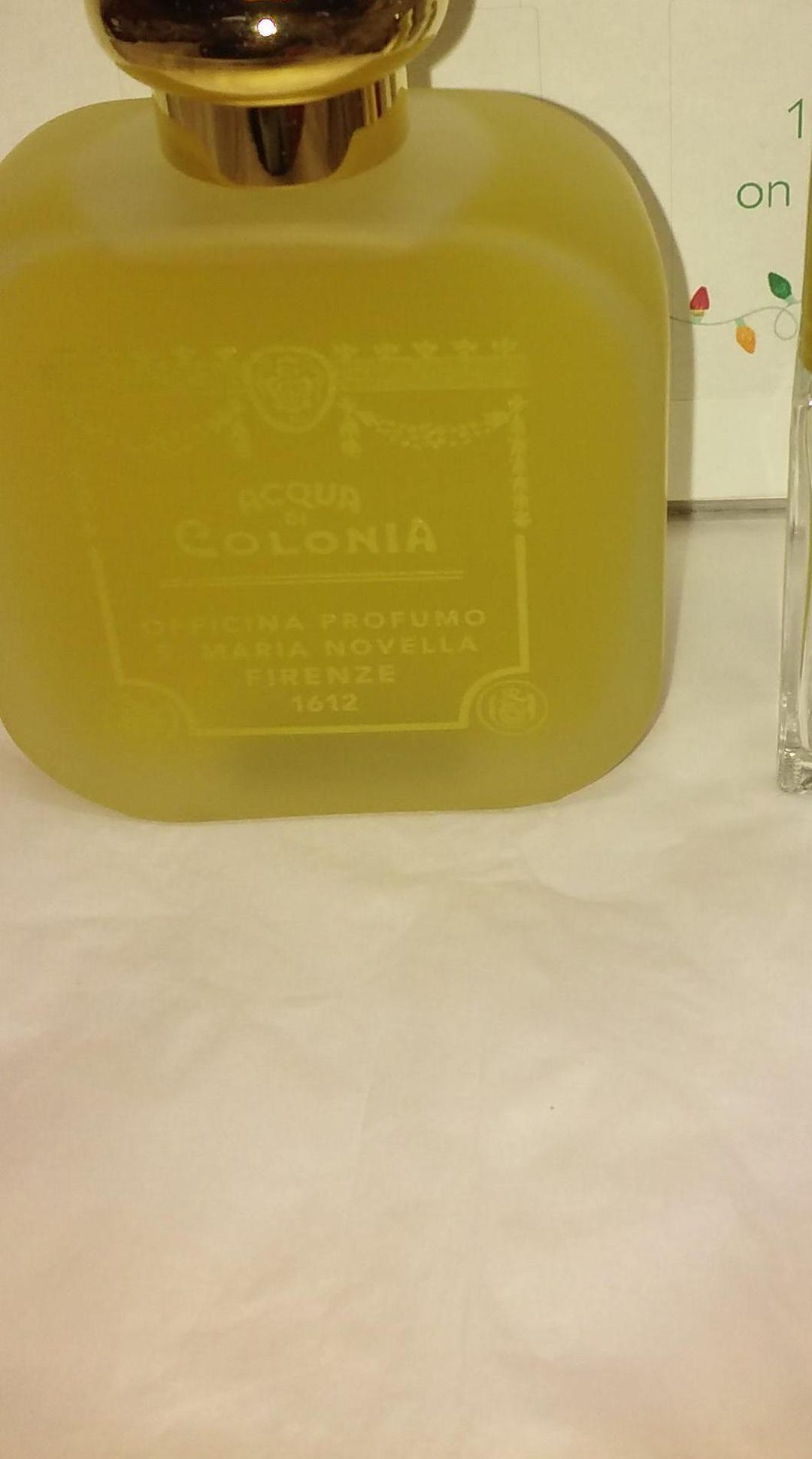 Marescialla by Santa Maria Novella Cologne 3.3 Vintage Read - Etsy