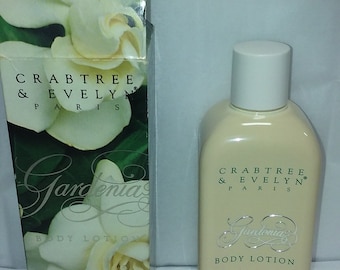 Crabtree Evelyn Gardenia Lotion Milch frühe Verpackung