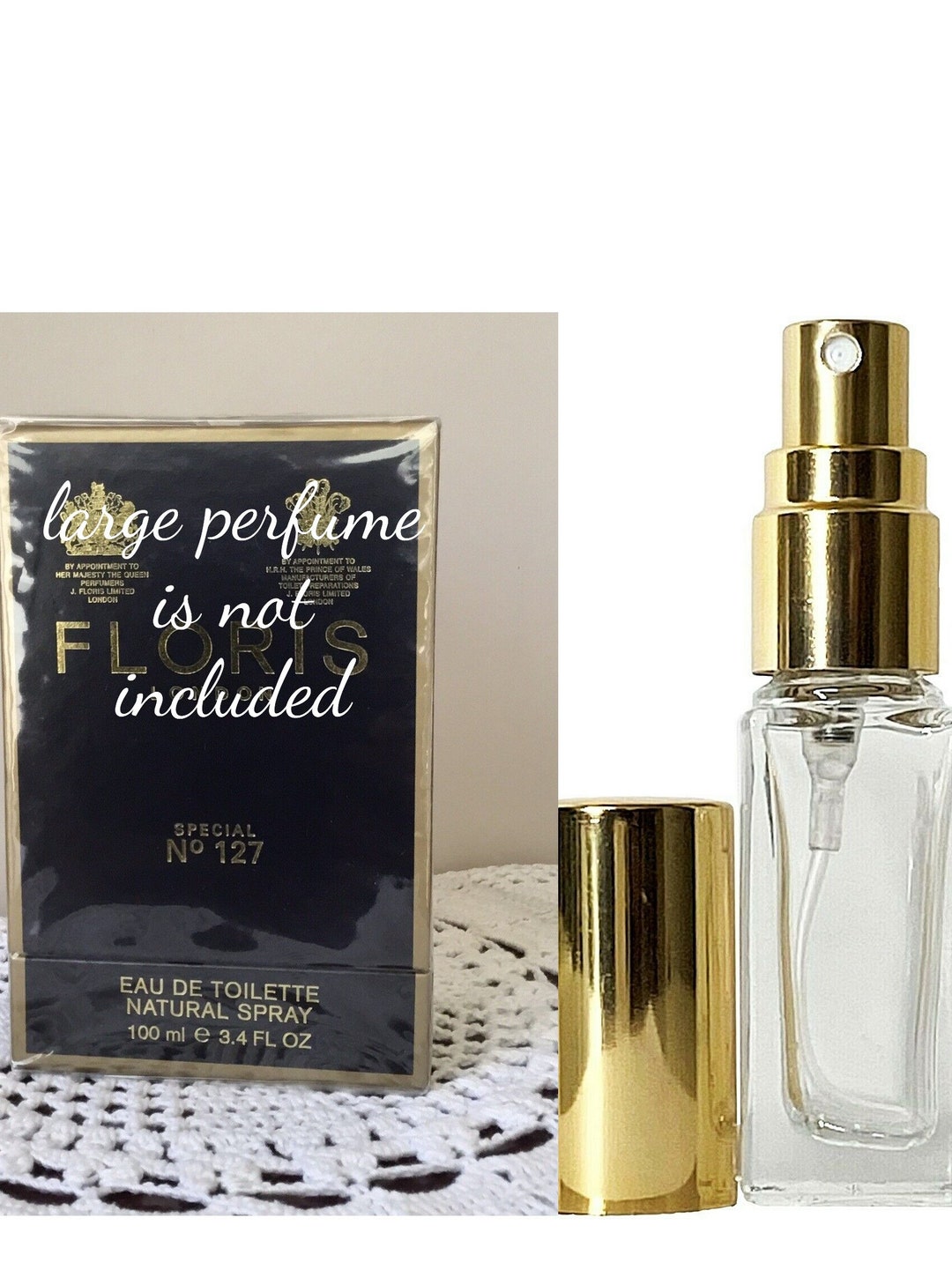 Floris 127 Edt Sample Choose One Large Perfume is Not Included Etsy