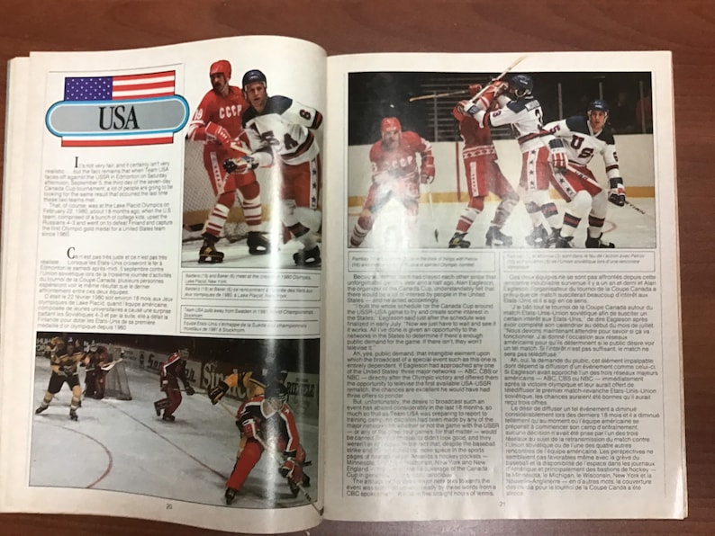 1981 Coupe Canada Cup Magazine