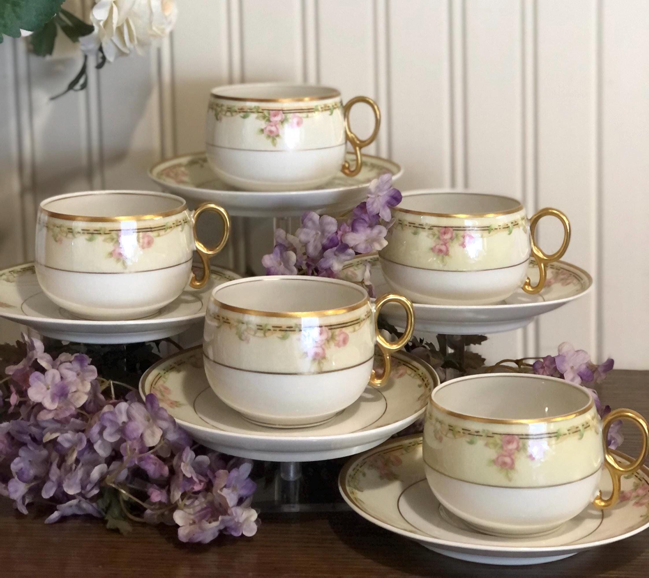Antique Dinnerware Set for 6 - Etsy