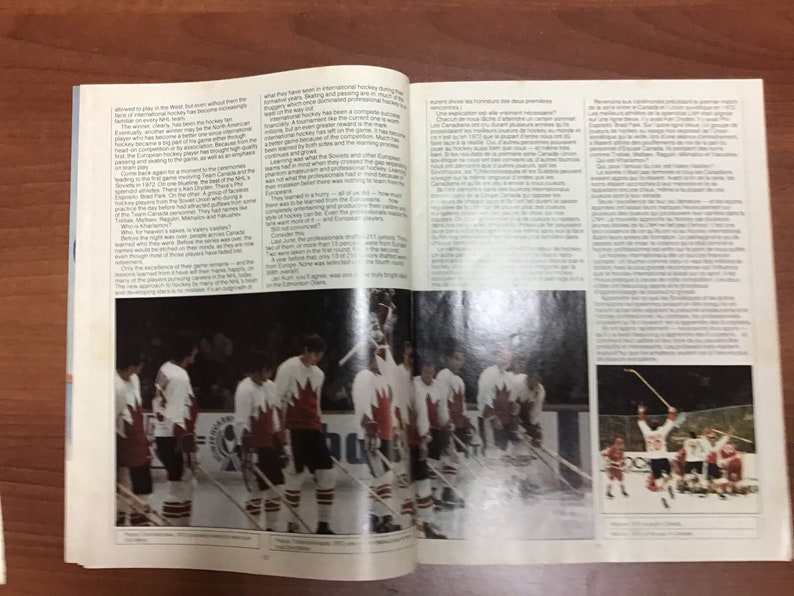 1981 Coupe Canada Cup Magazine