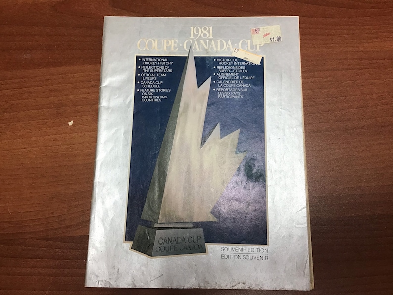 1981 Coupe Canada Cup Magazine