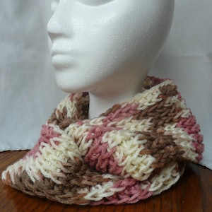 Infinity Scarf, Handmade, Crocheted