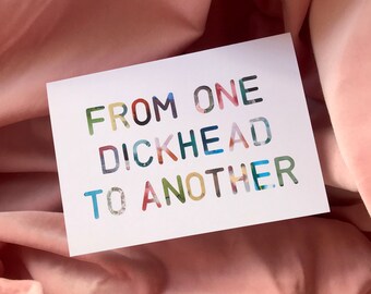 Dickhead Card