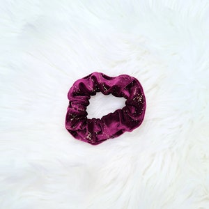 Soft velvet scrunchies / hair tie / hair band / bow hair ties