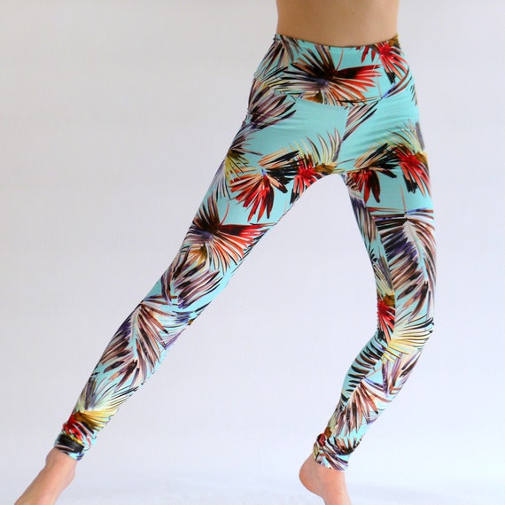 Cotton Jersey Leggings in Colorful -  Canada