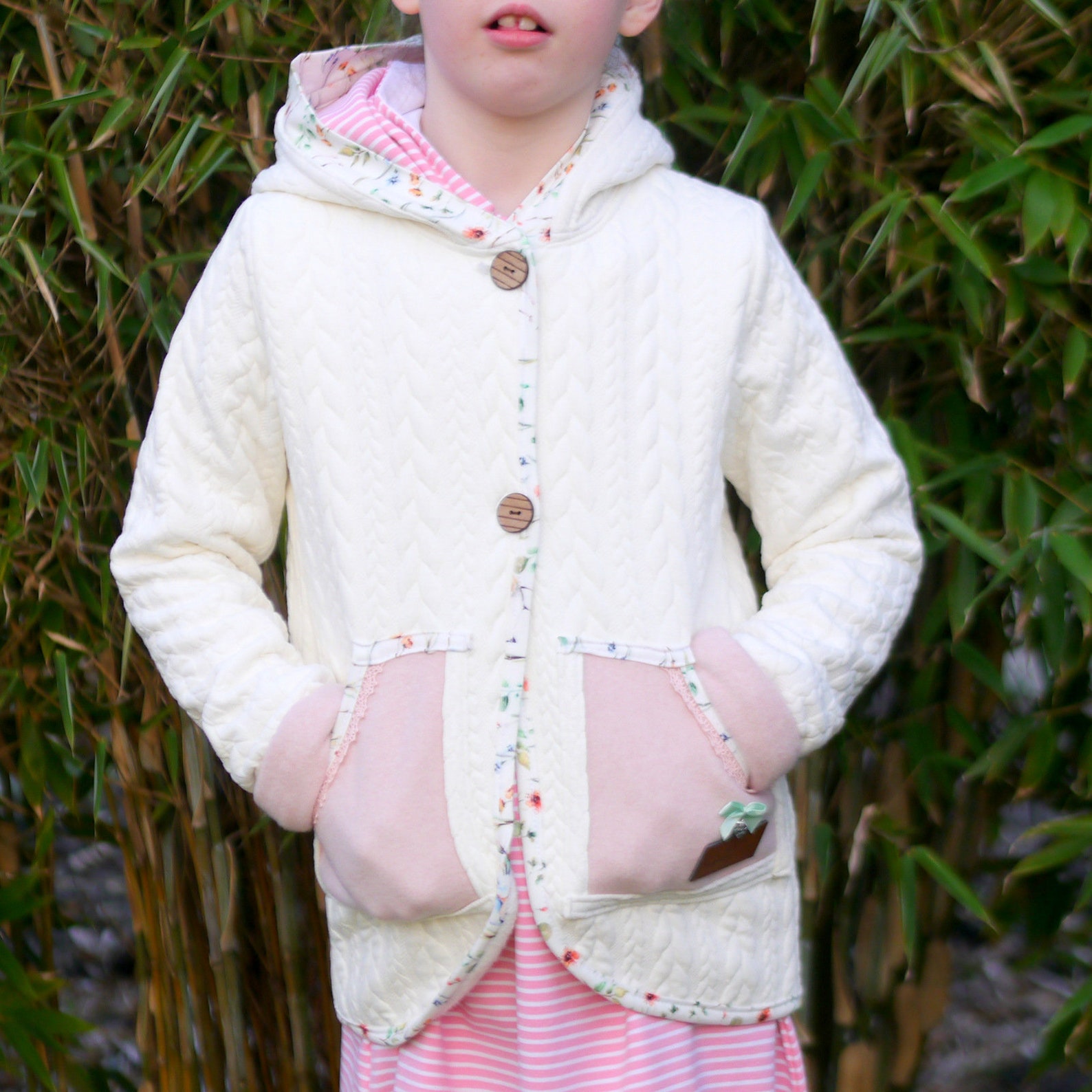 Cardigan de tricot pour filles Etsy