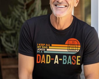 Guardo todos los chistes de mi papá en una camiseta de papá-a-base, camiseta de papá nuevo, camiseta de papá, camiseta de papá, camiseta del día del padre, camiseta del mejor papá, regalo para papá
