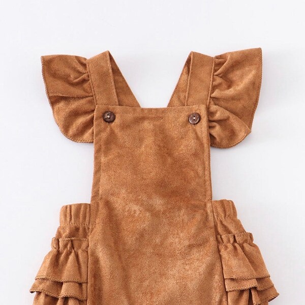 Ruffle Romper Baby Etsy