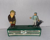 Vintage Cast Iron Golf Mechanical Bank, Adorable, GREAT Gift, Collectible, Golf Lover Gifts, Collectible Cast Iron Bank, Fast Shipping