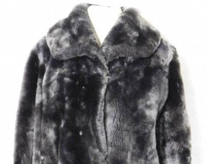 Beau Mouton-processed Lamb Fur Coat Genuine Fur BEL AUTHORITY FUR ...