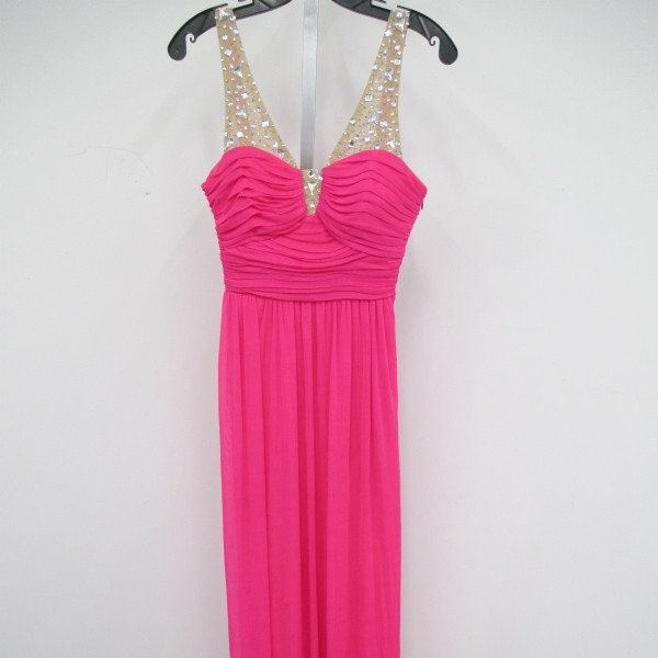 Pink Evening Gown - Etsy