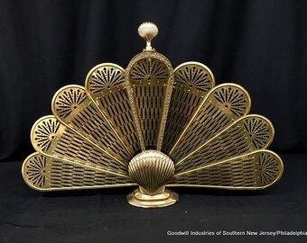 Vintage Fire Fans Etsy