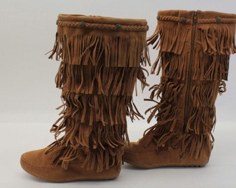 boho moccasin boots